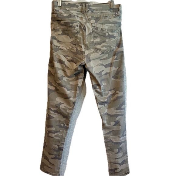 🌴 Democracy Stretch Camo Denim Jeans, Size 10 - Picture 4 of 10